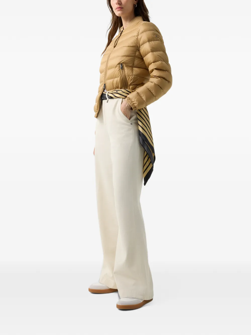 BOGNER Marybel quilted ripstop jacket Bruin