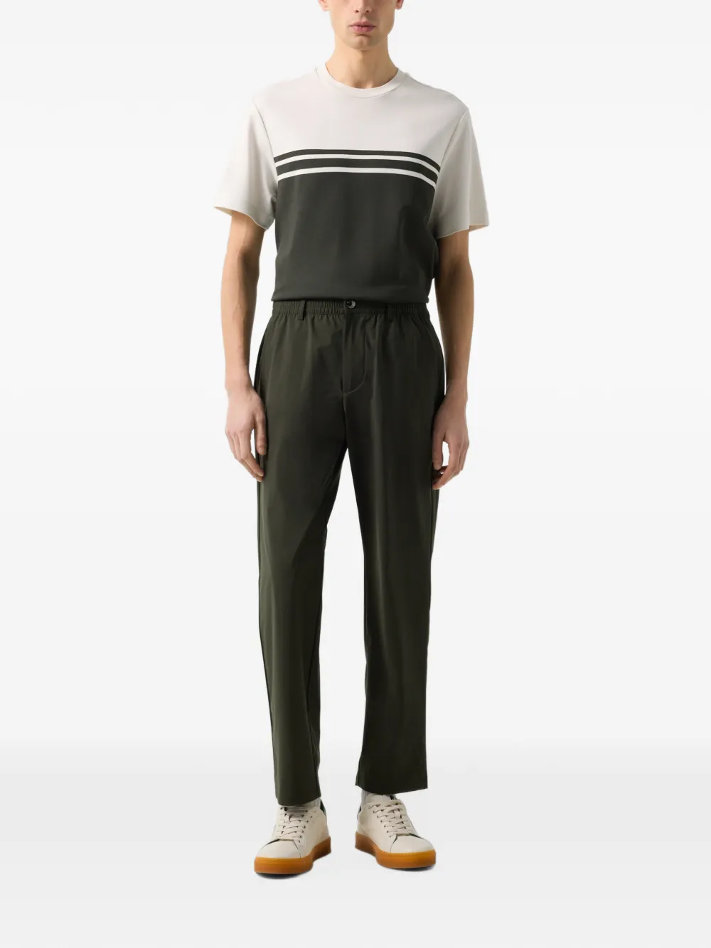 BOGNER Marcus stretch-design trousers Groen