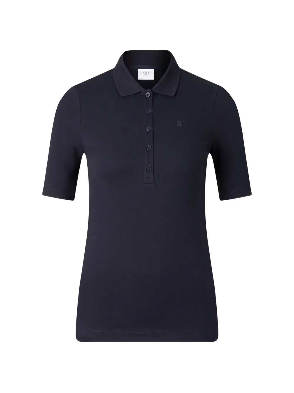 BOGNER Malika logo-print polo shirt Blauw