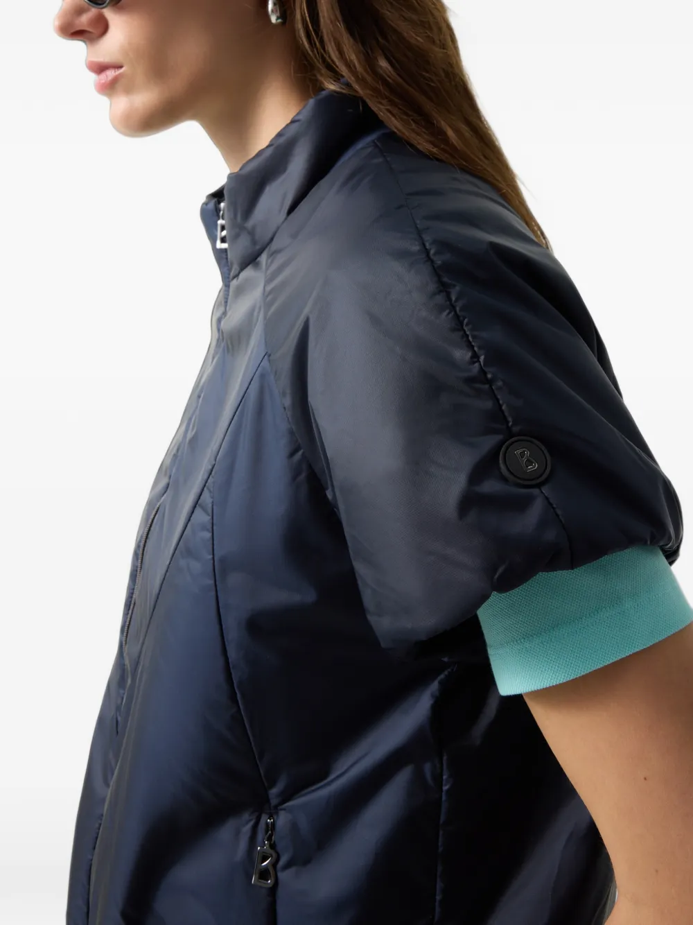 BOGNER Britany ripstop-texture shortsleeved jacket Blauw