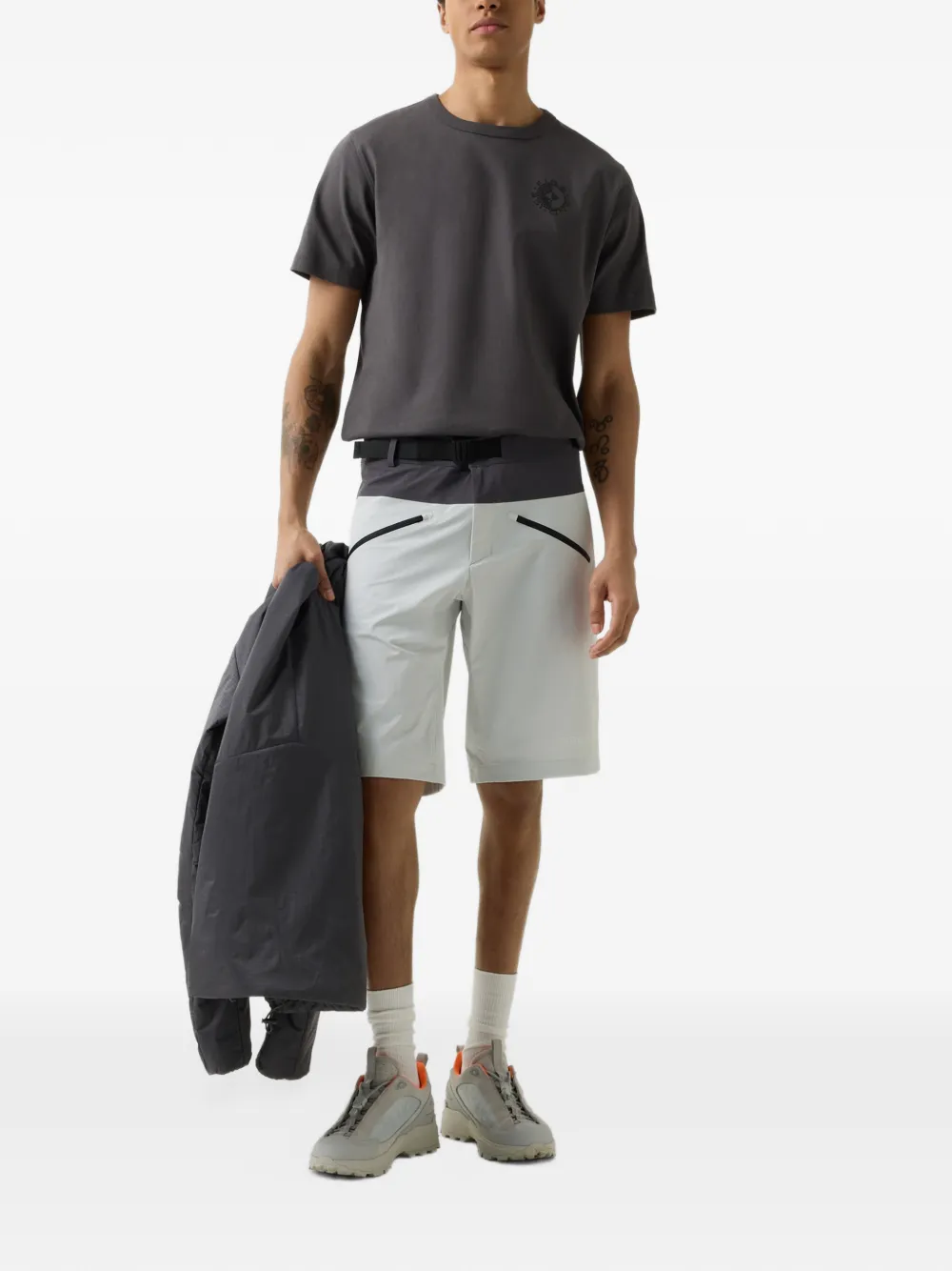 BOGNER FIRE+ICE Carter performance shorts Grijs