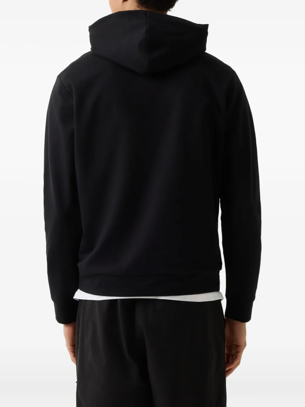 BOGNER FIRE+ICE Cadell logo-print hoodie Zwart