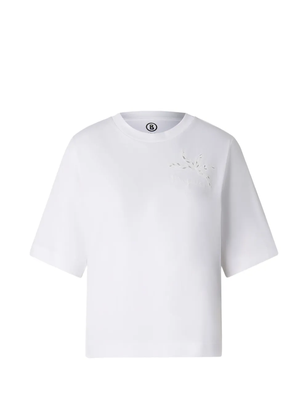 BOGNER Dorothy embroidered logo-lettering T-shirt Wit