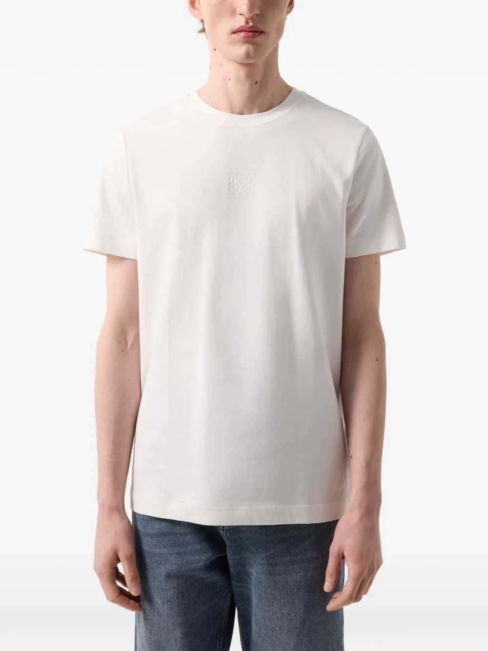 BOGNER Roc cotton T-shirt Wit