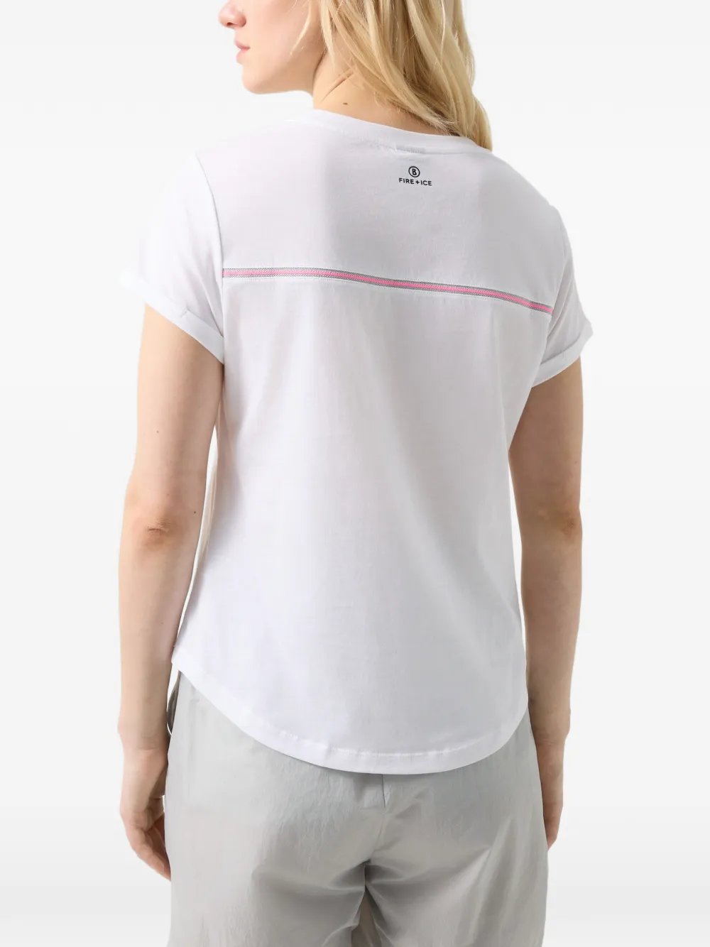 BOGNER FIRE+ICE Debra graphic-print T-shirt Wit