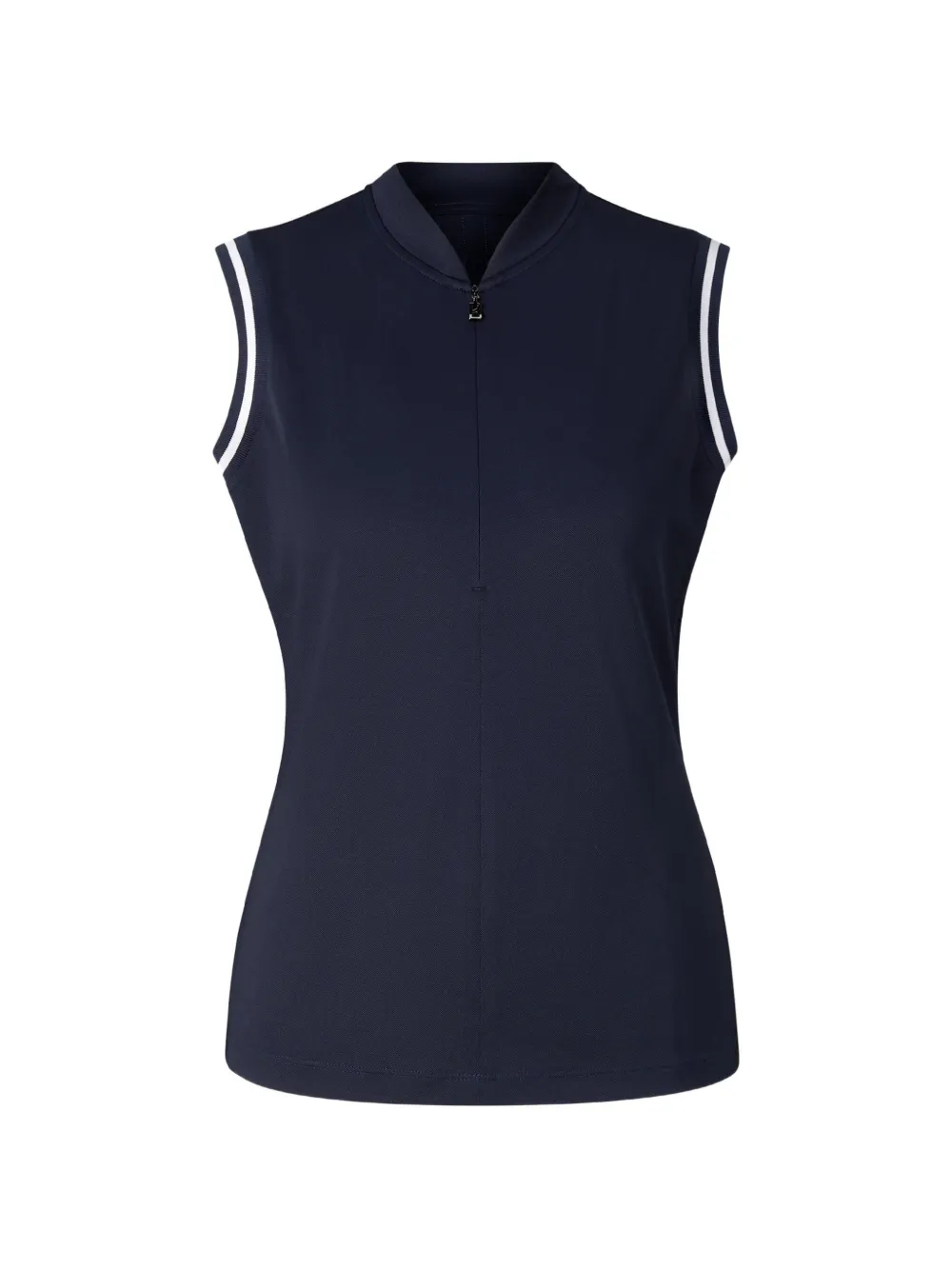 BOGNER Evi piqué-polo performance tank top - Blau