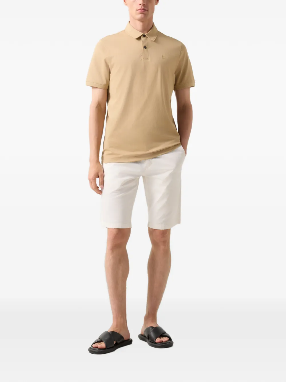 BOGNER Timo piqué polo shirt Bruin