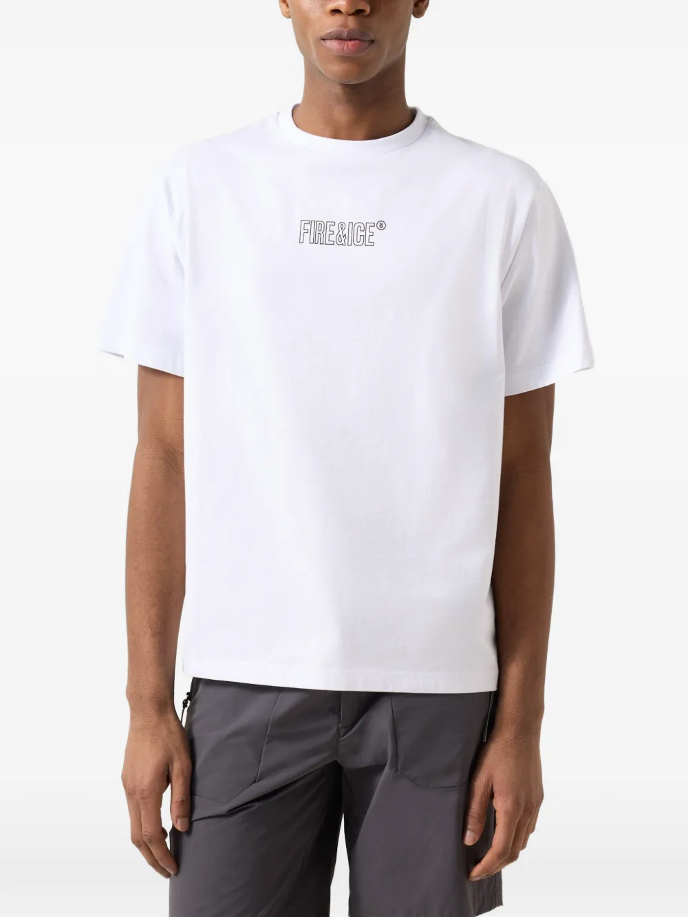 BOGNER FIRE+ICE Avan logo-print T-shirt Wit
