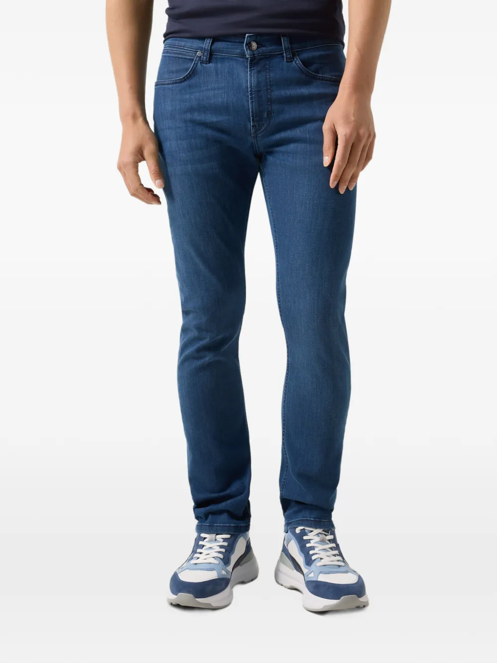 BOGNER Steve slim-fit jeans Blauw