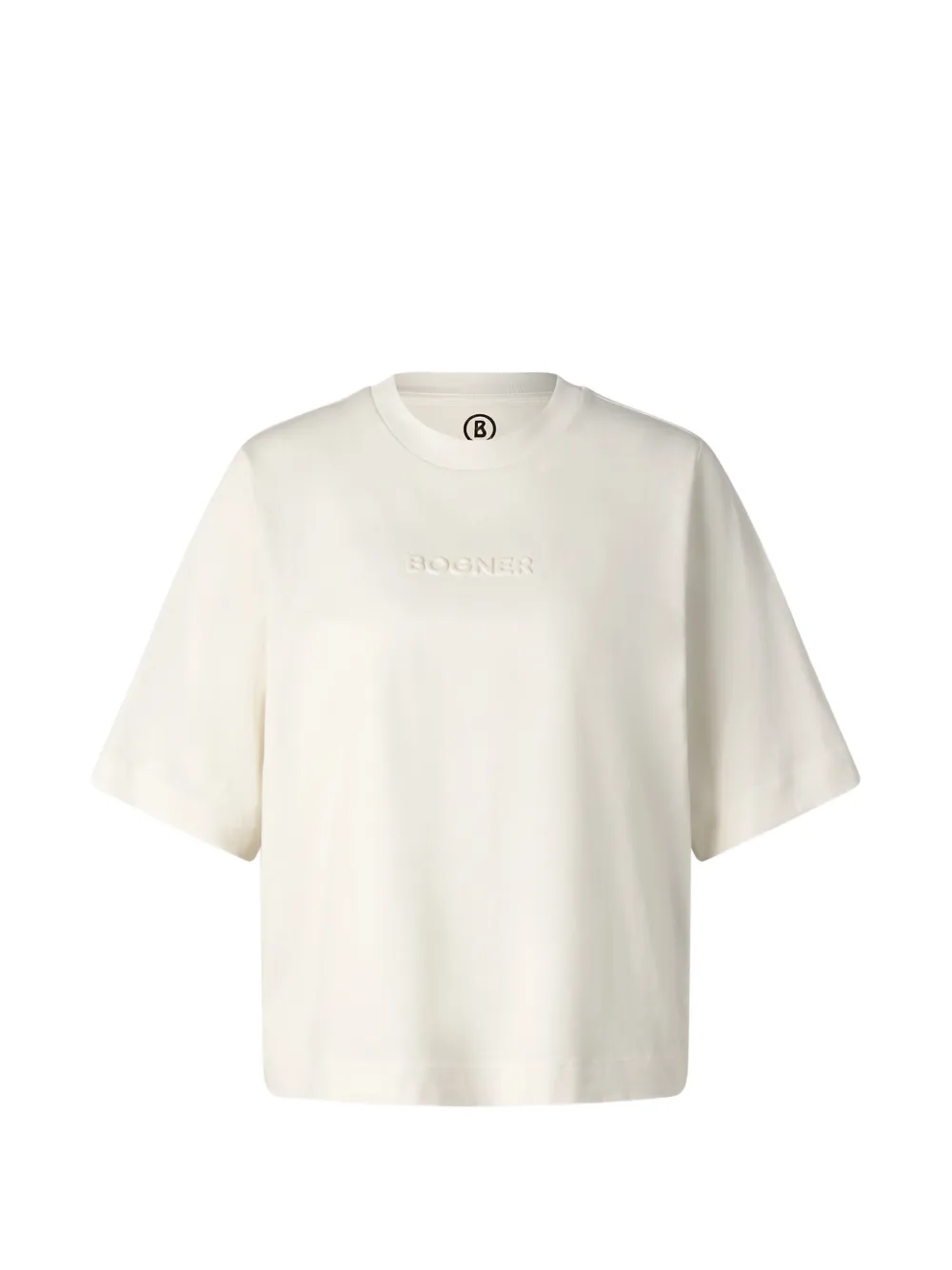 BOGNER Dorothy embossed-logo T-shirt - Weiß