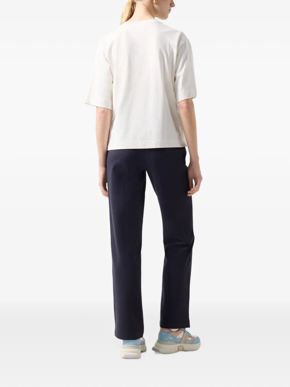 BOGNER Dorothy embossed-logo T-shirt Wit