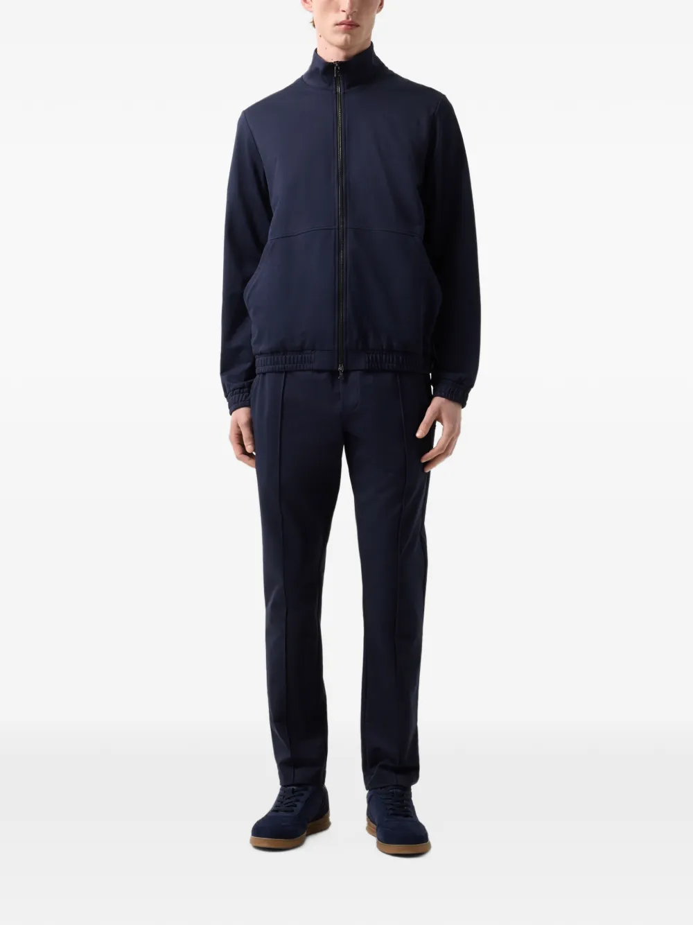 BOGNER Rupert high-neck jacket Blauw