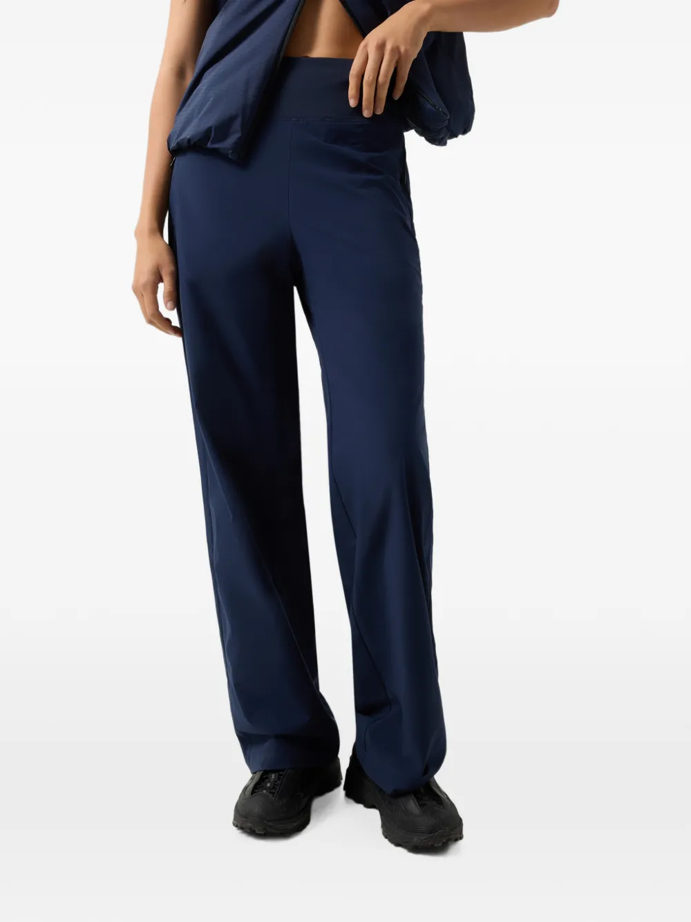 BOGNER FIRE+ICE Jane logo-print track pants Blauw