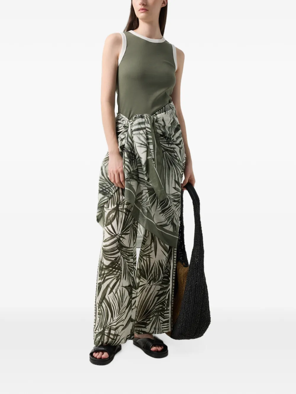 BOGNER Niki crew-neck tank top Groen