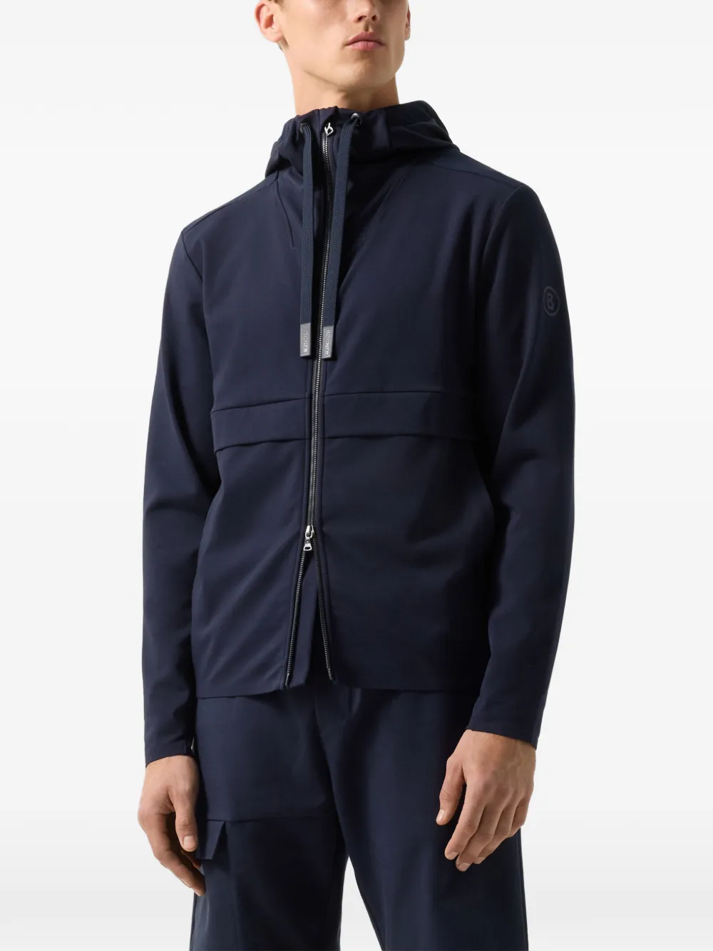 BOGNER veste Ernesto à capuche et empiècements - Bleu BOGNER veste Ernesto à capuche et empiècements - Bleu