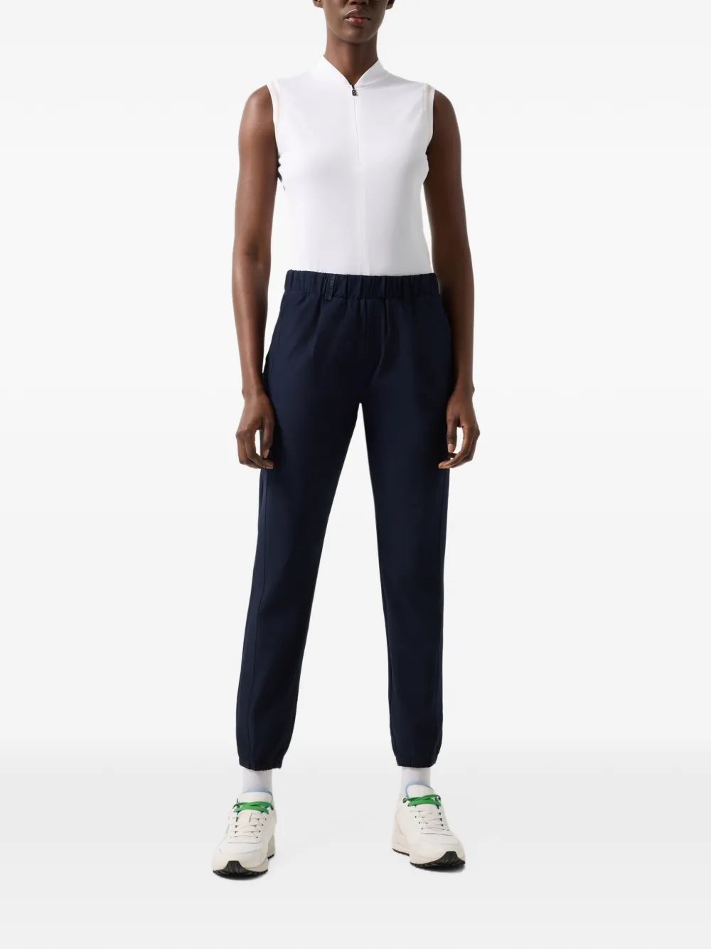 BOGNER Evi sleeveless zip-fastening top Wit