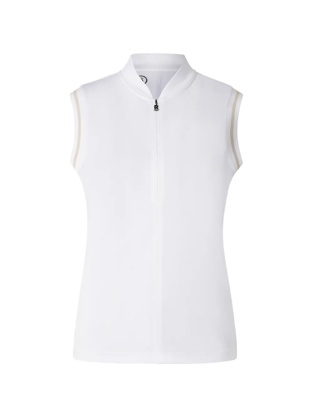 BOGNER Evi sleeveless zip-fastening top Wit
