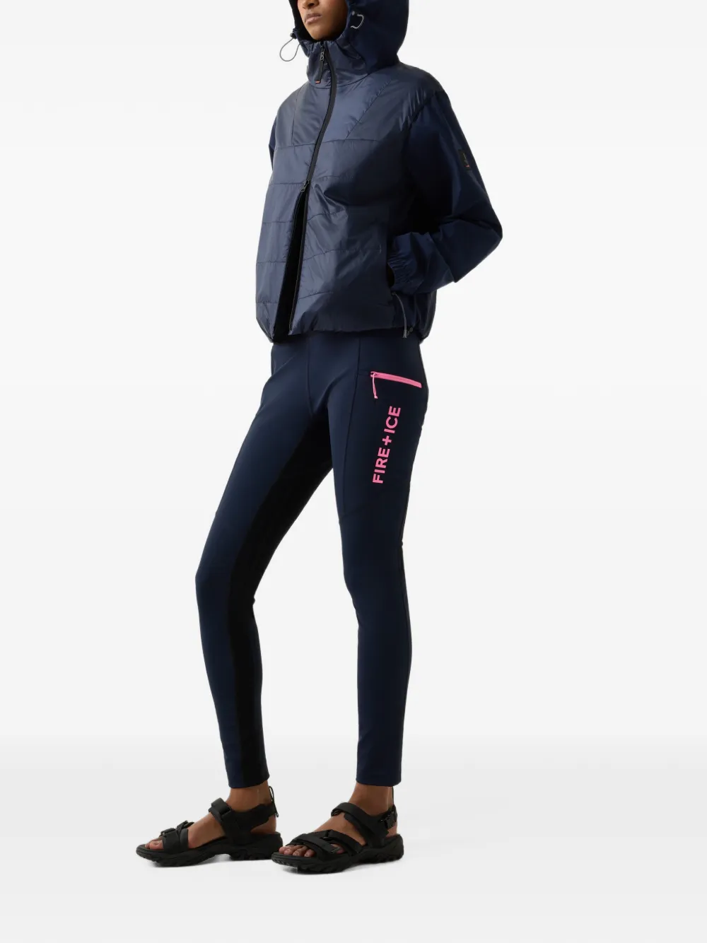 BOGNER FIRE+ICE Marta quilted jacket Blauw
