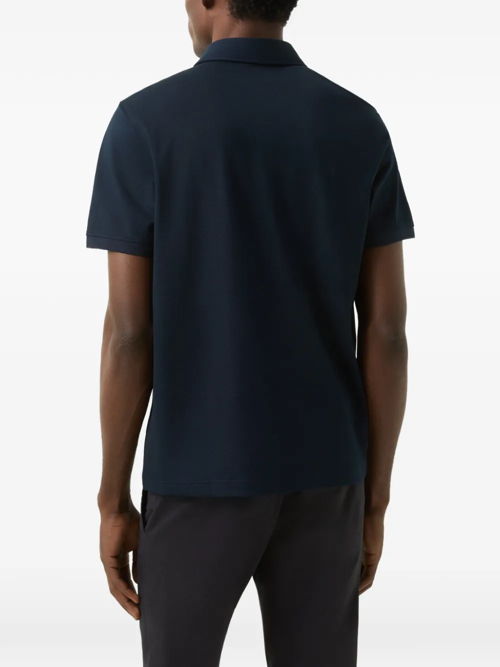 BOGNER Timo piqué-weave polo shirt Blauw