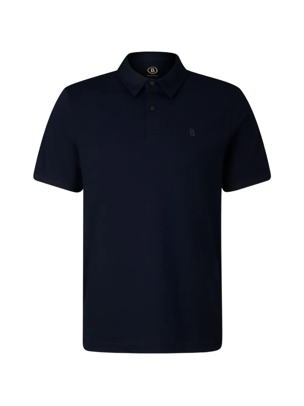 BOGNER Timo piqué-weave polo shirt Blauw