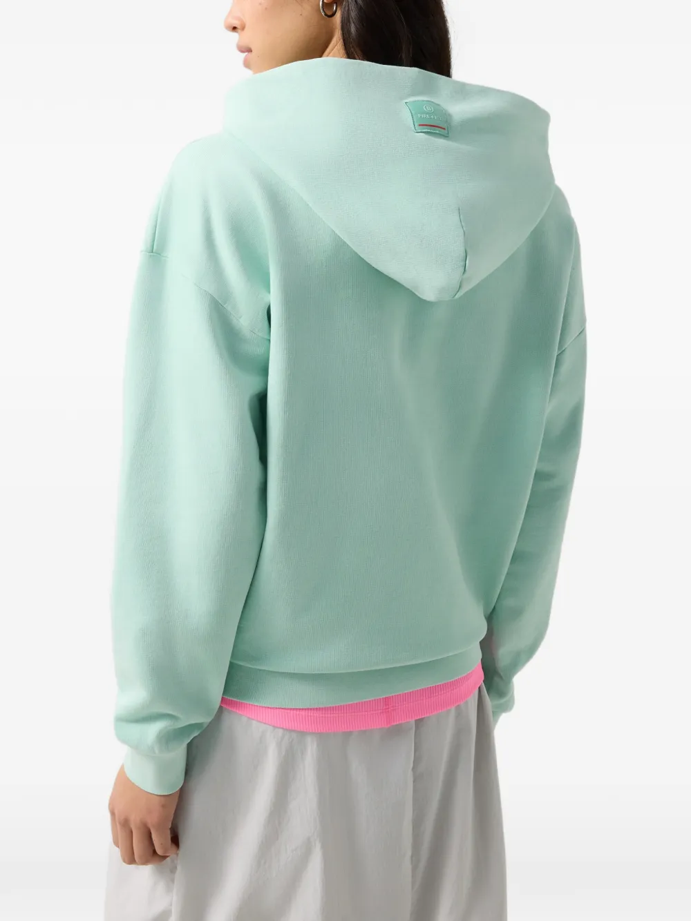 BOGNER FIRE+ICE Sibel logo-print hoodie Groen
