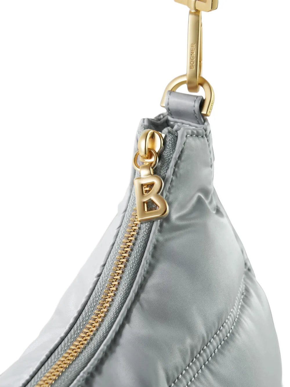 BOGNER Odette quilted shoulder bag Grijs