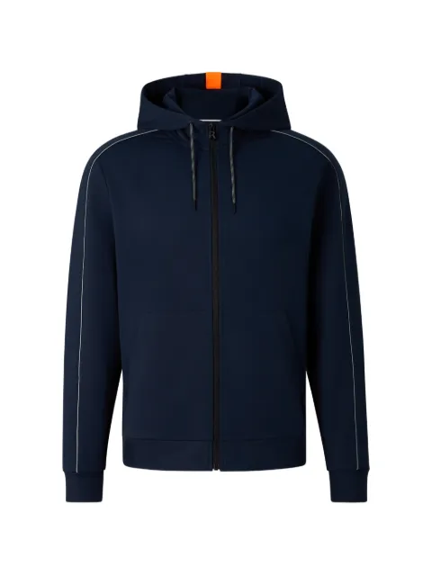 BOGNER FIRE+ICE Uday piping-detail zip-up hoodie