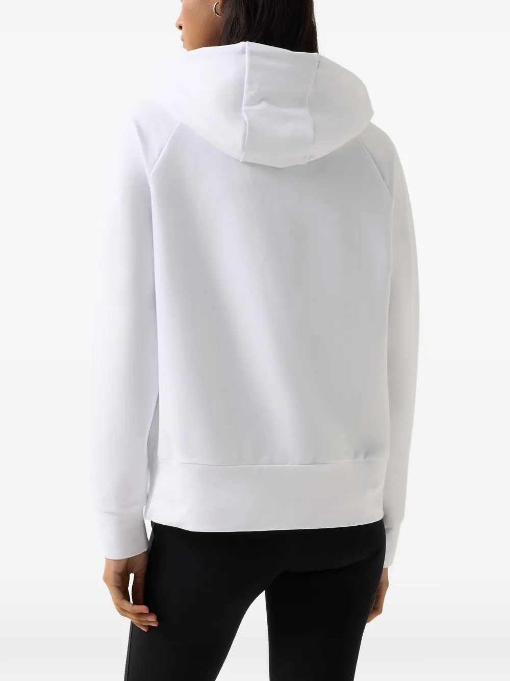 BOGNER FIRE+ICE Nala logo-print hoodie Wit