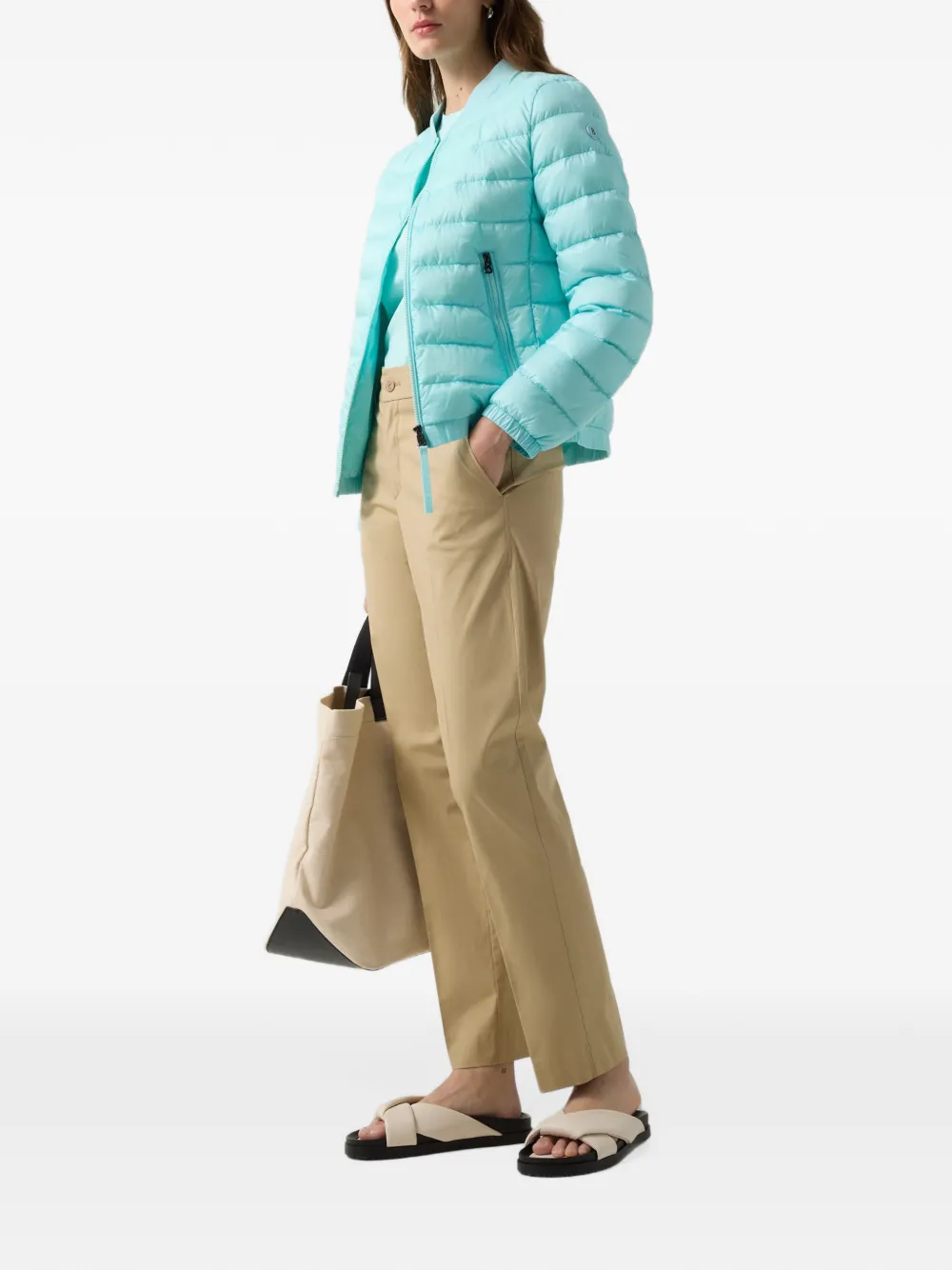 BOGNER Marybel quilted ripstop jacket Blauw