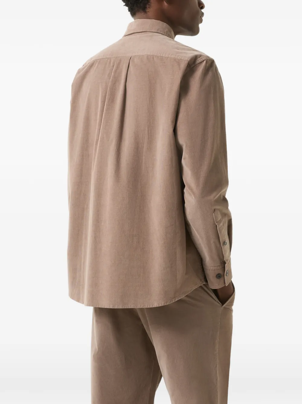 BOGNER Heiko corduroy shirt Bruin