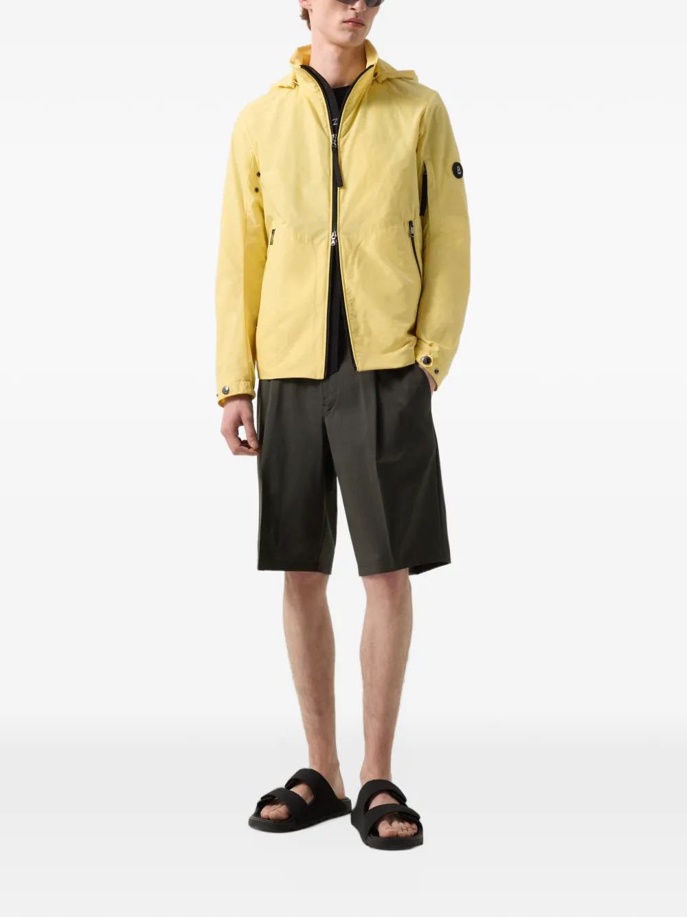 BOGNER Jacob hooded blouson jacket Geel