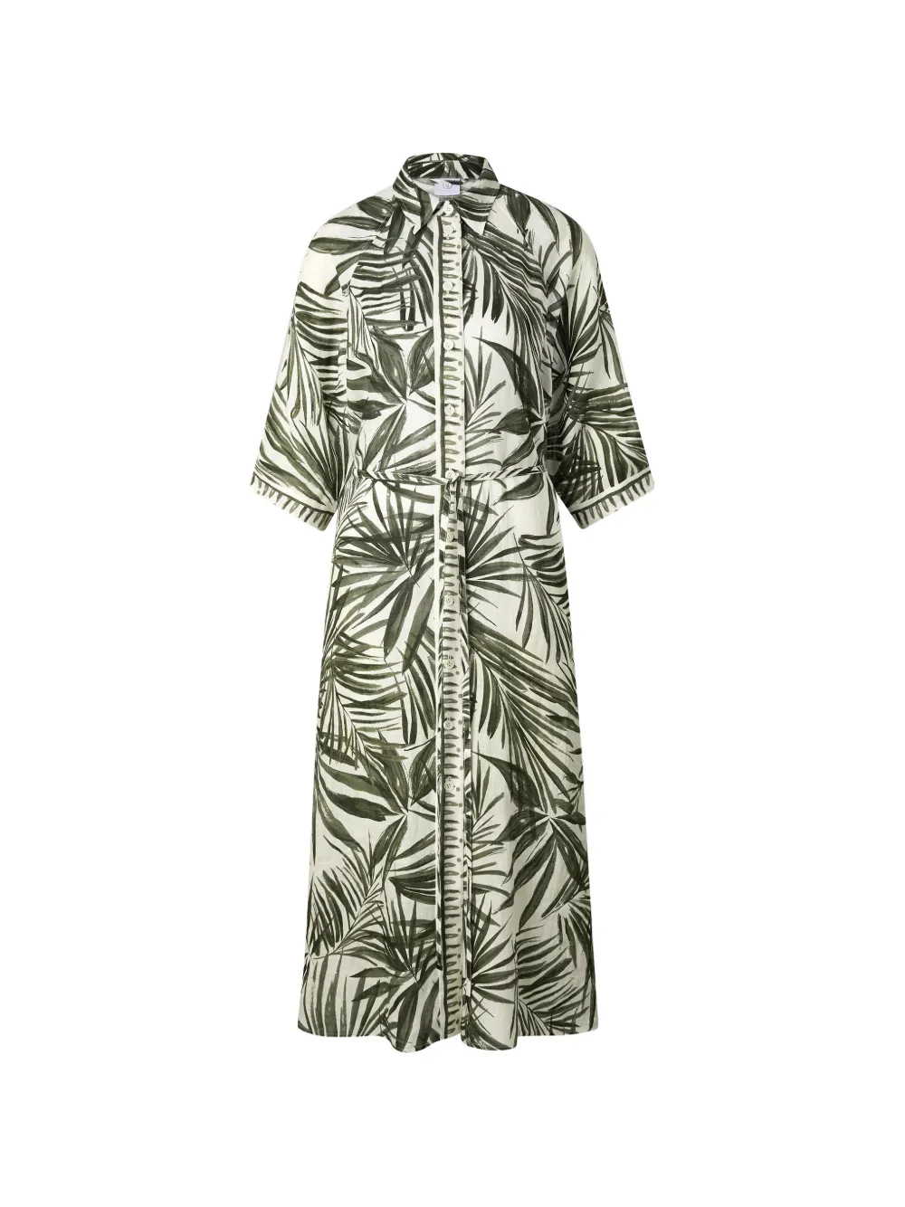 BOGNER robe mi-longue Catelyn à imprimé palmiers - Tons neutres BOGNER robe mi-longue Catelyn à imprimé palmiers - Tons neutres