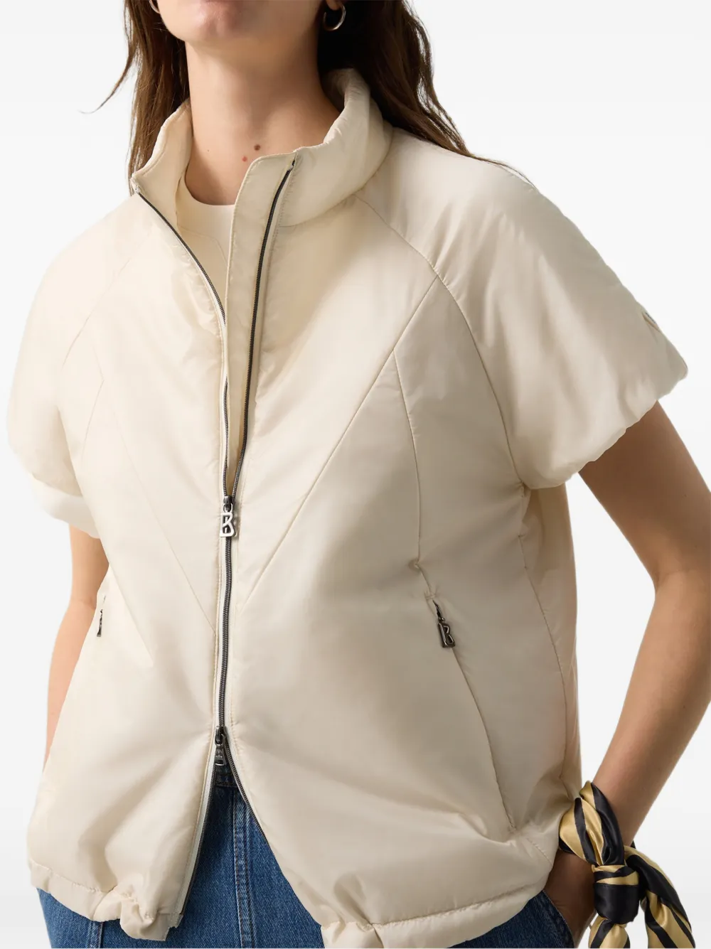 BOGNER Britany raglan-sleeve puffer jacket Beige