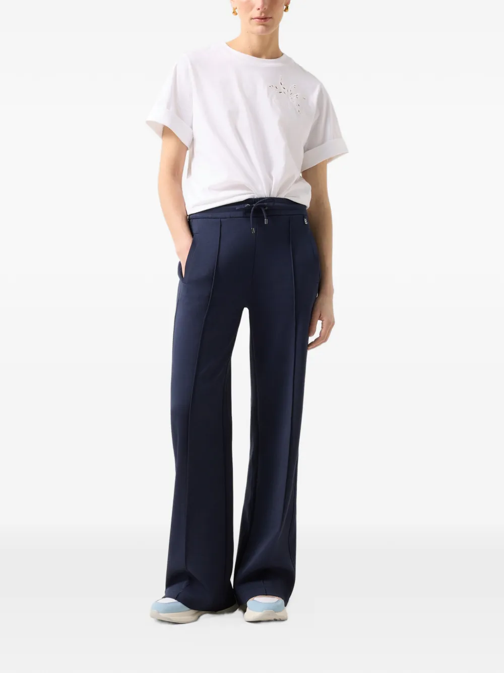 BOGNER Cassie wide-leg track pants Blauw