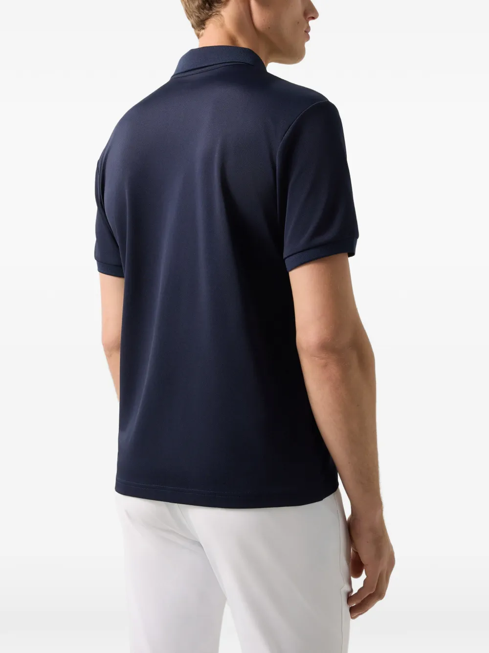 BOGNER Daniel logo-print polo shirt Blauw