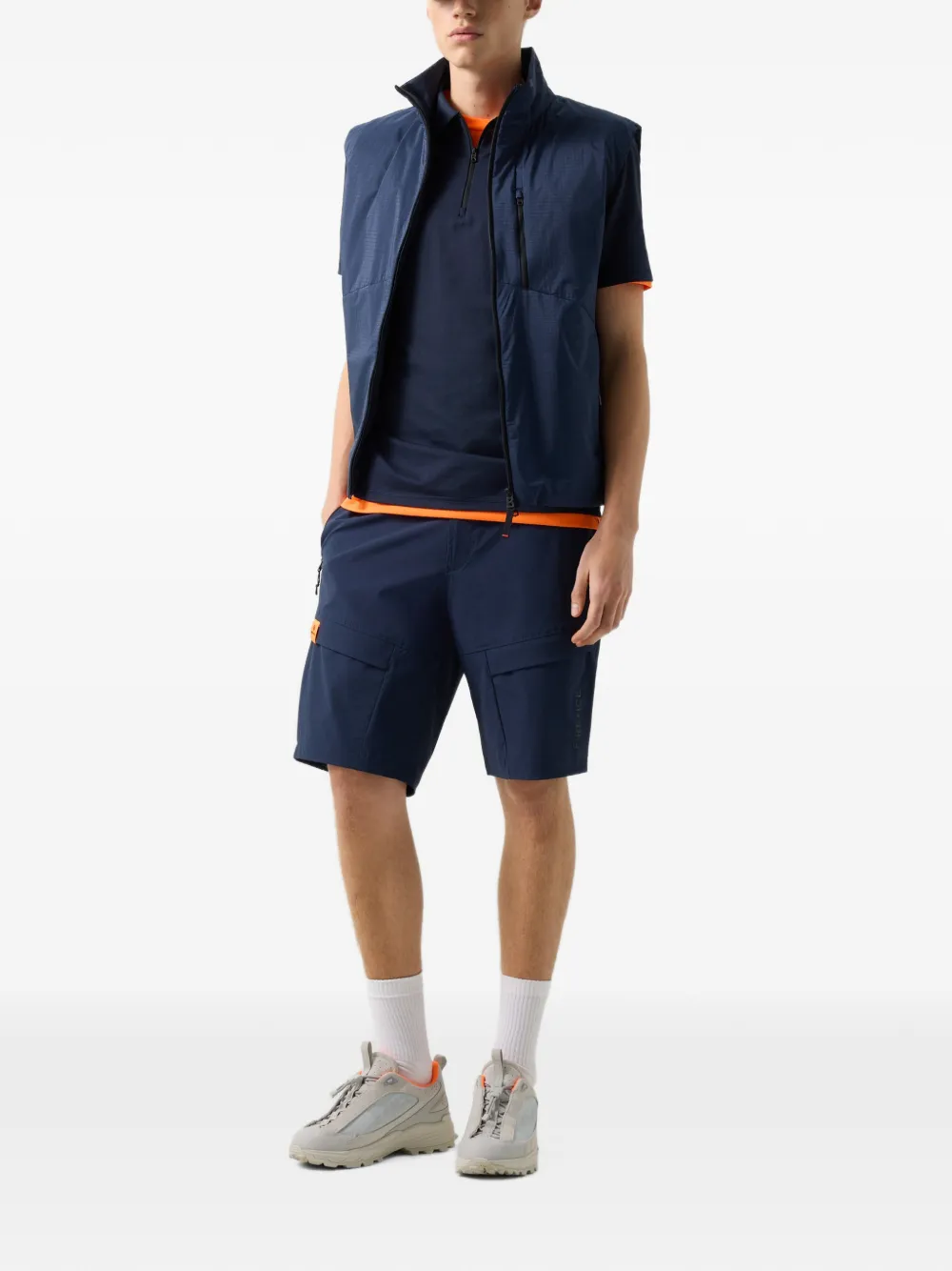 BOGNER FIRE+ICE Conor ripstop gilet Blauw