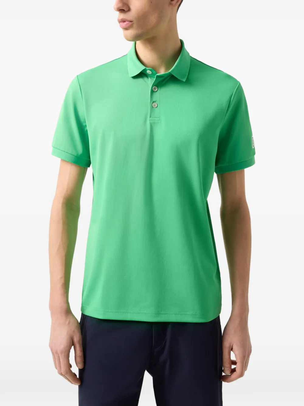 BOGNER Daniel piqué-polo performance T-shirt Groen