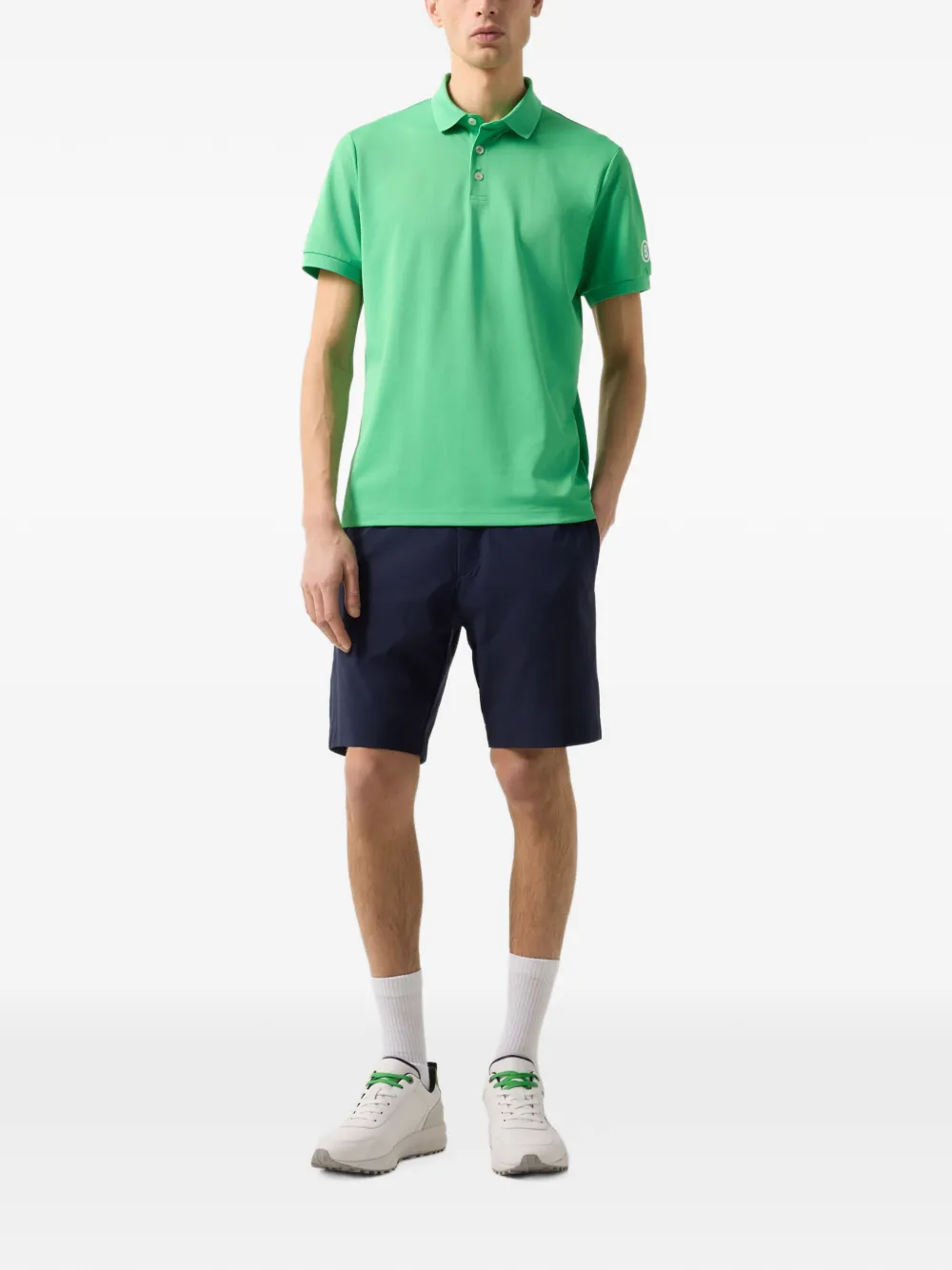 BOGNER Daniel piqué-polo performance T-shirt Groen