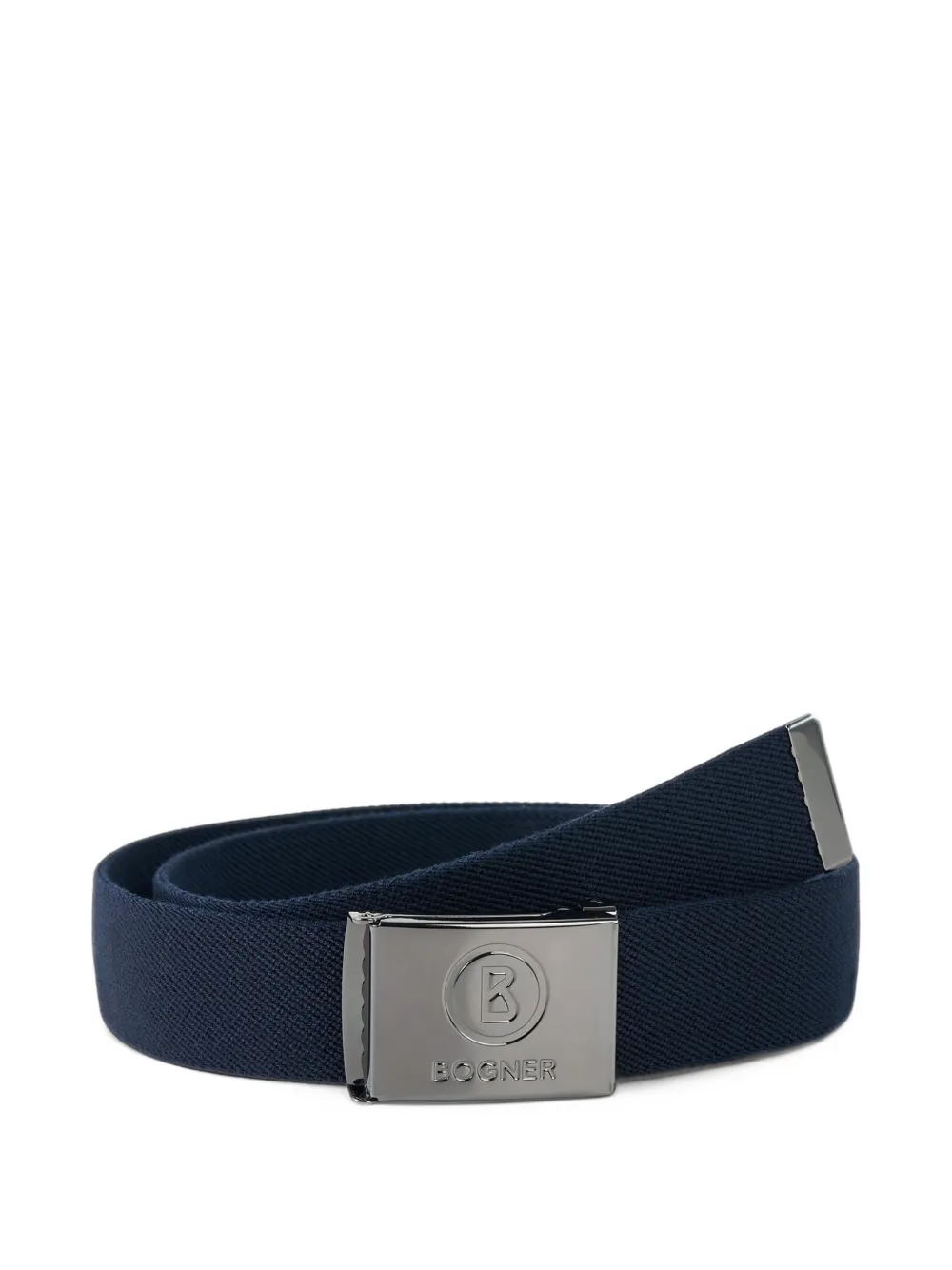 BOGNER Gino canvas belt Blauw