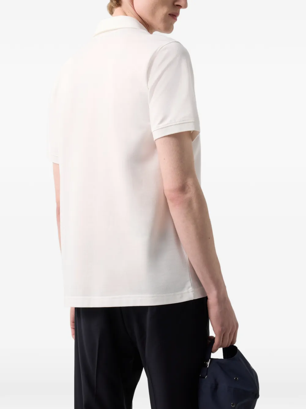 BOGNER Timo logo-print polo shirt Wit