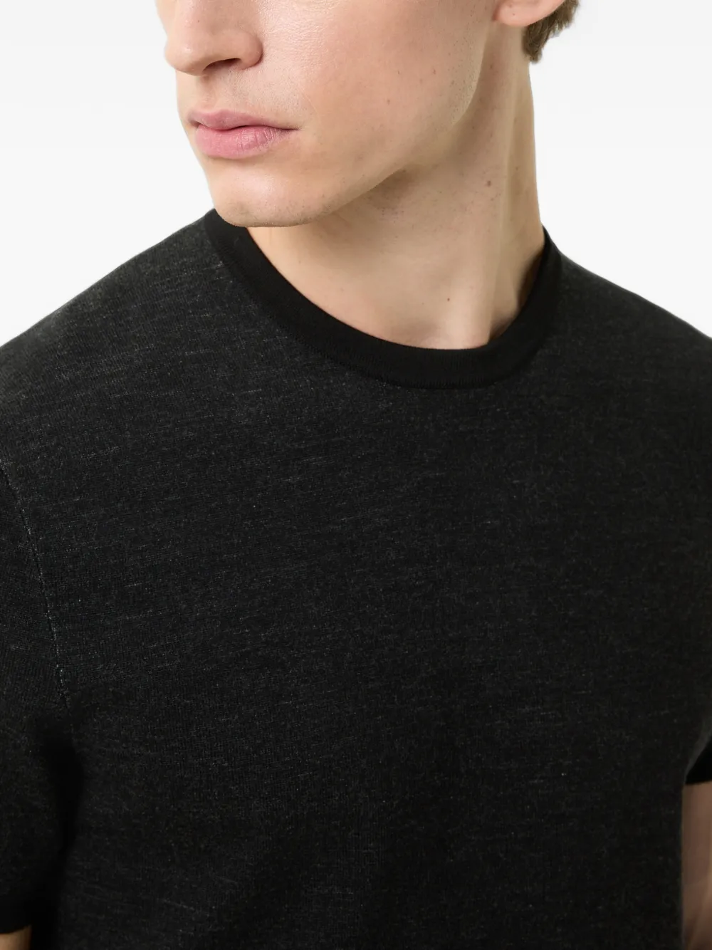 BOGNER Ohio knitted T-shirt Zwart