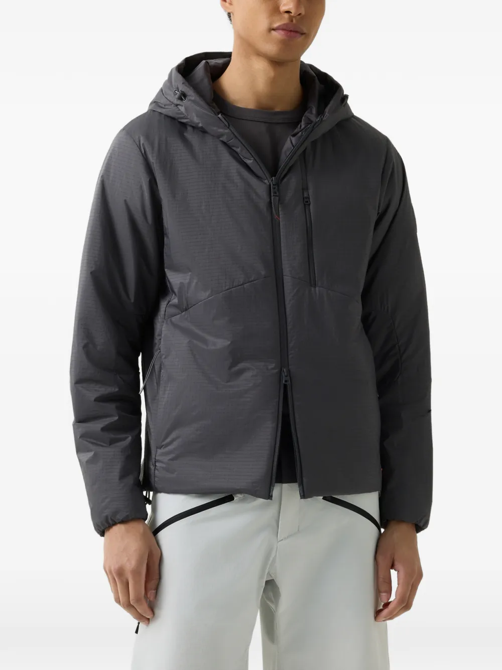 BOGNER FIRE+ICE Jared hooded lightweight jacket Grijs