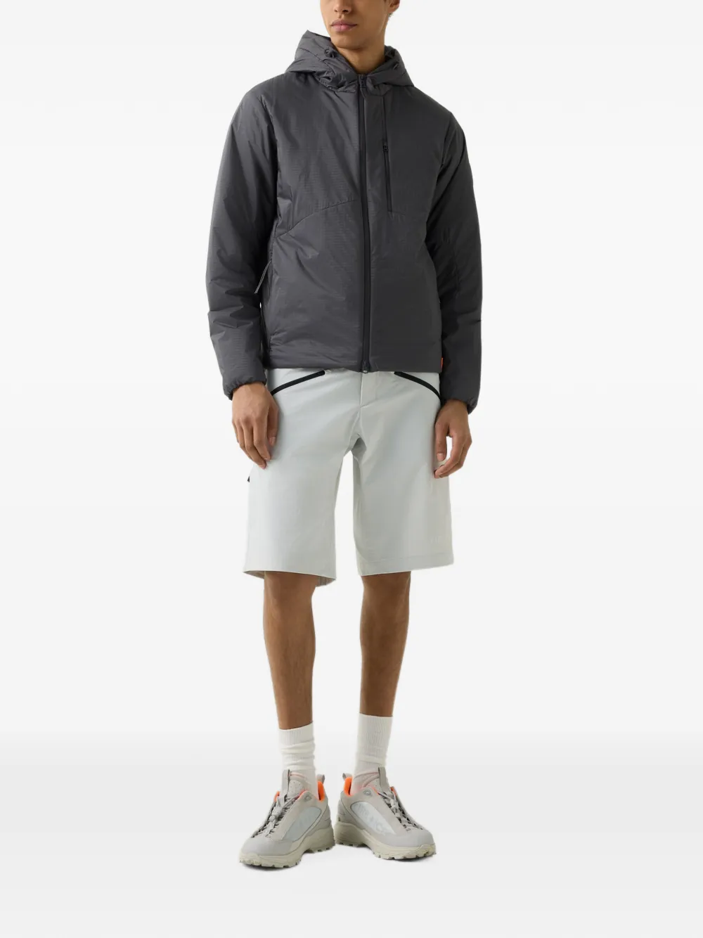 BOGNER FIRE+ICE Jared hooded lightweight jacket Grijs