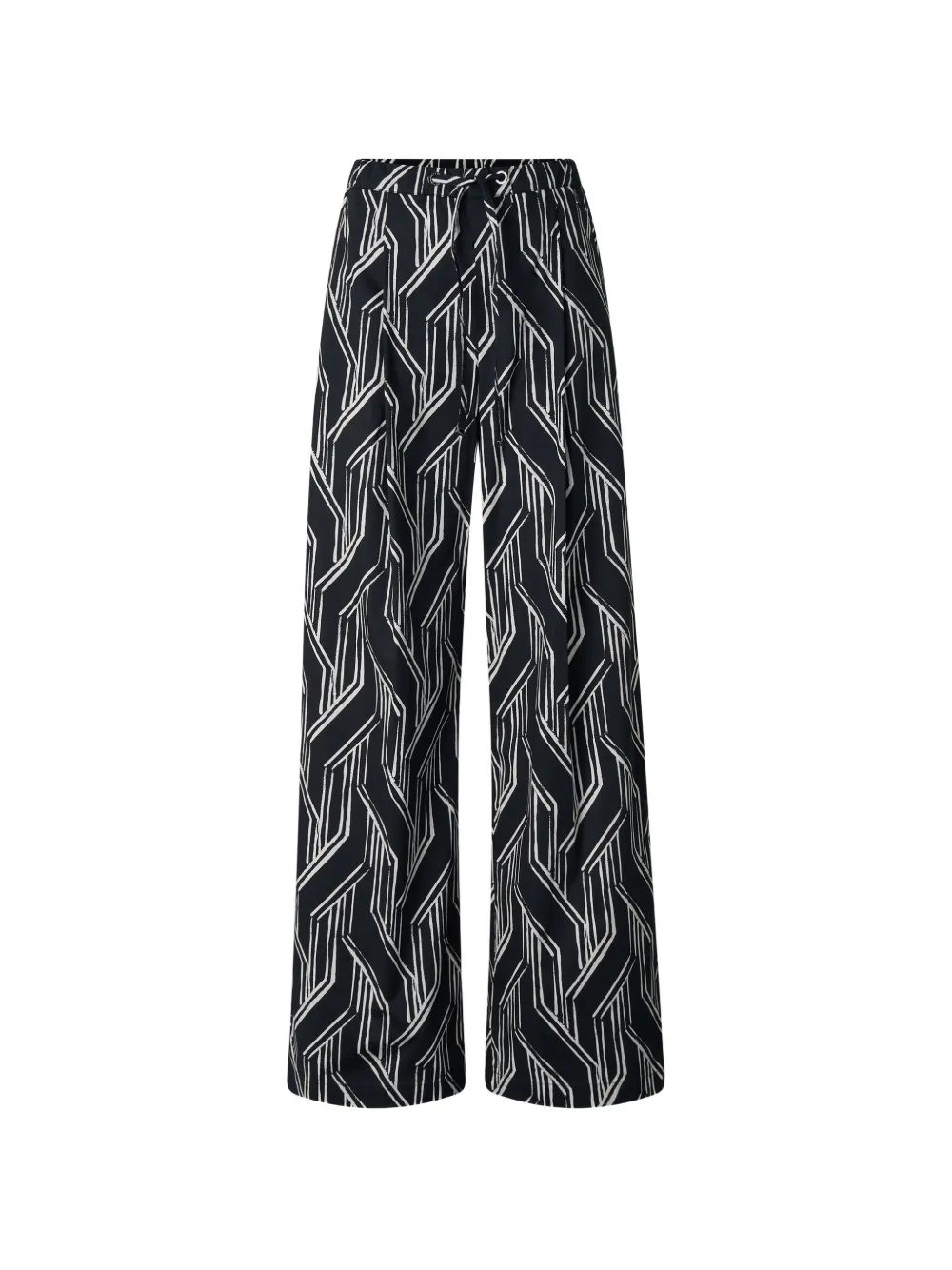 BOGNER pantalon plissé Gina à imprimé graphique - Bleu BOGNER pantalon plissé Gina à imprimé graphique - Bleu