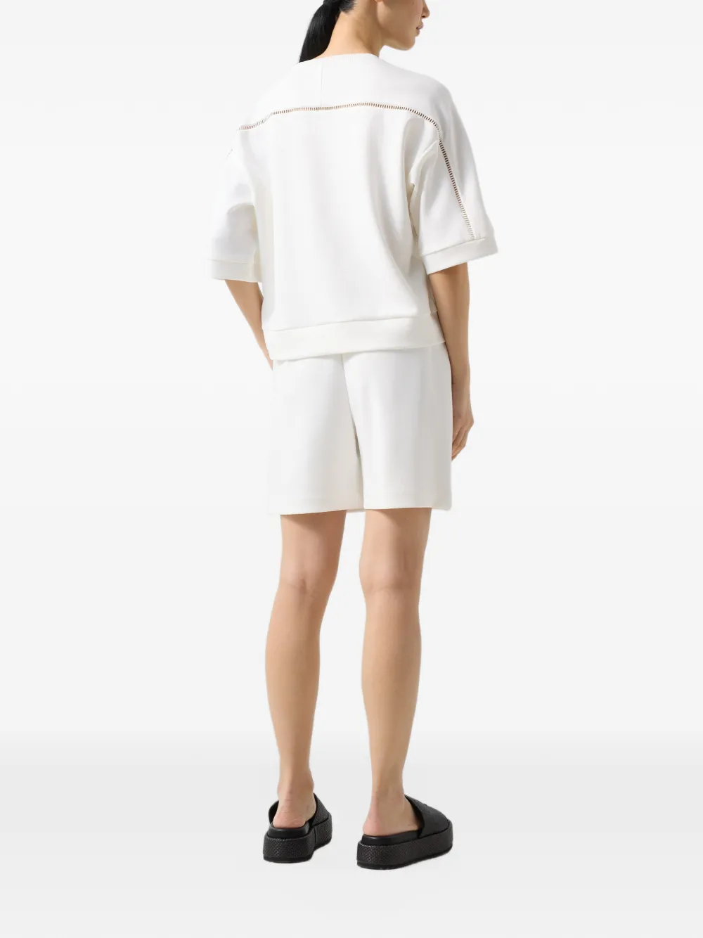BOGNER Romi jersey mini shorts Wit