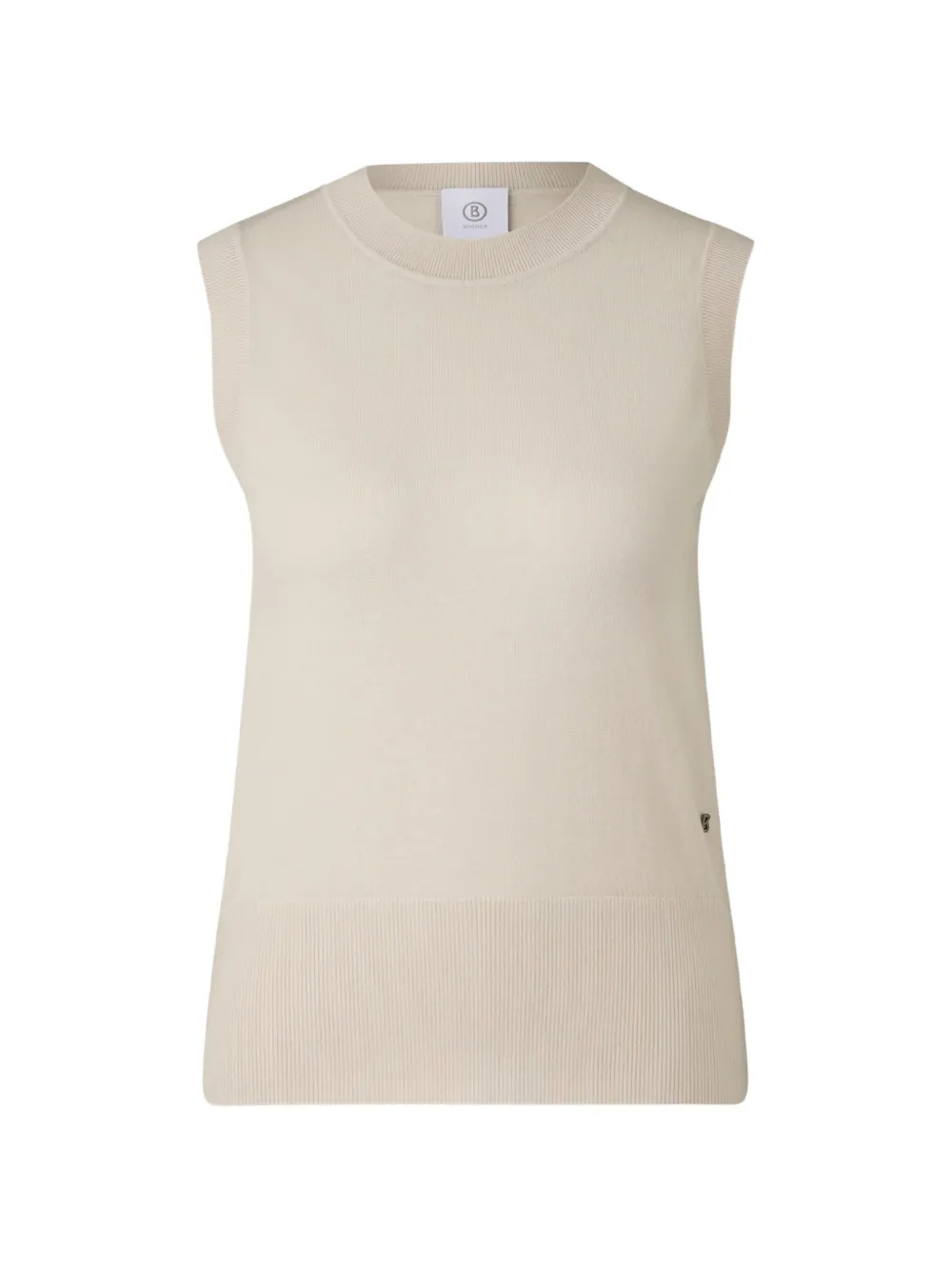 BOGNER Isola knitted tank top Beige