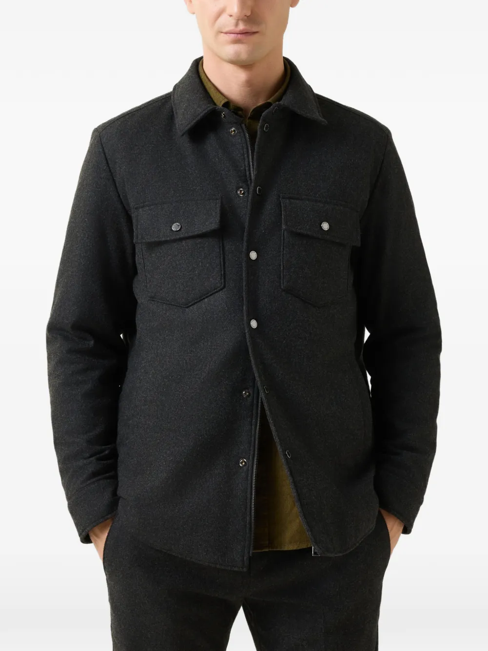 BOGNER Olli wool jacket - Grau