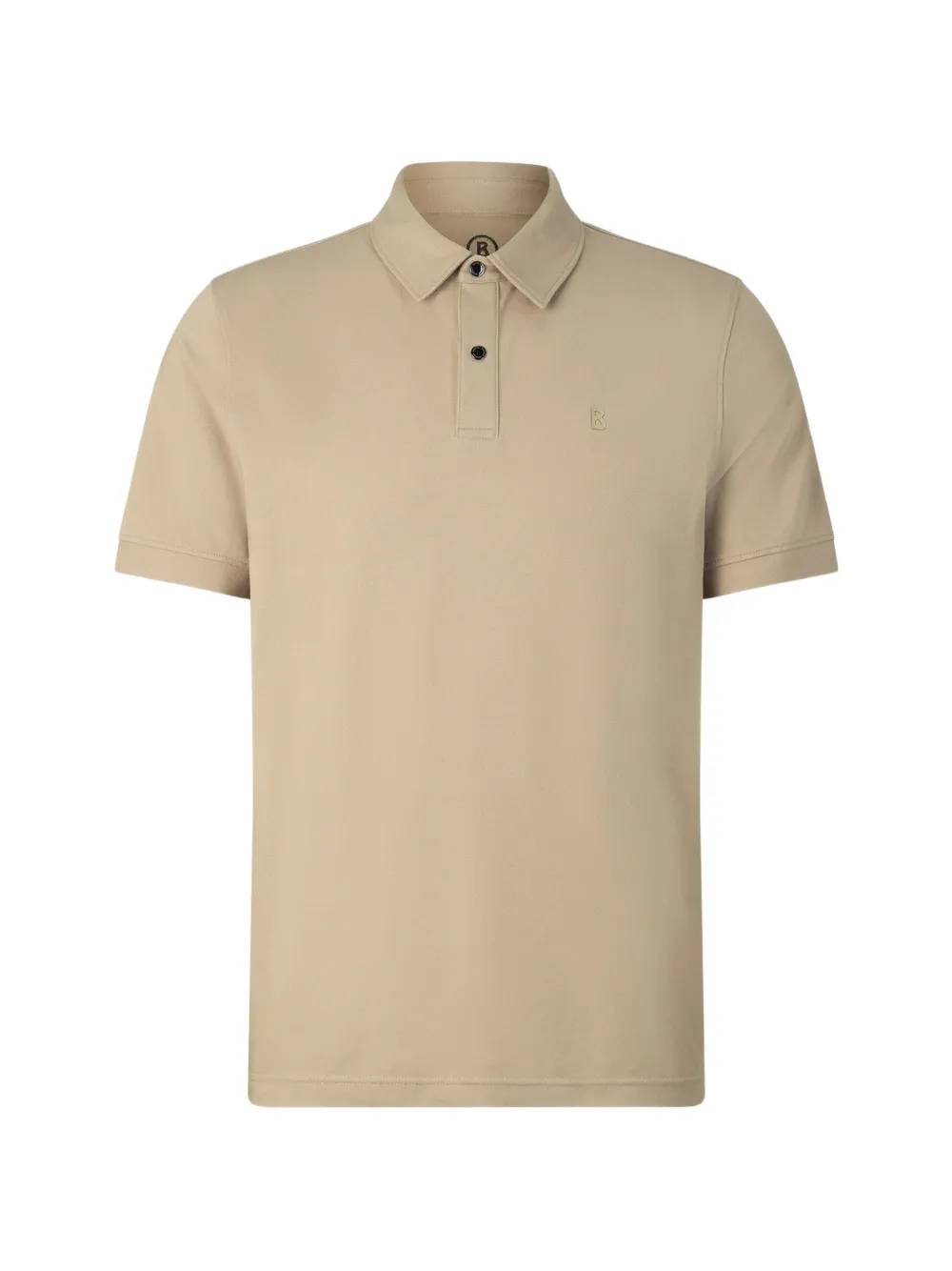 BOGNER Timo piqué-weave polo shirt Beige
