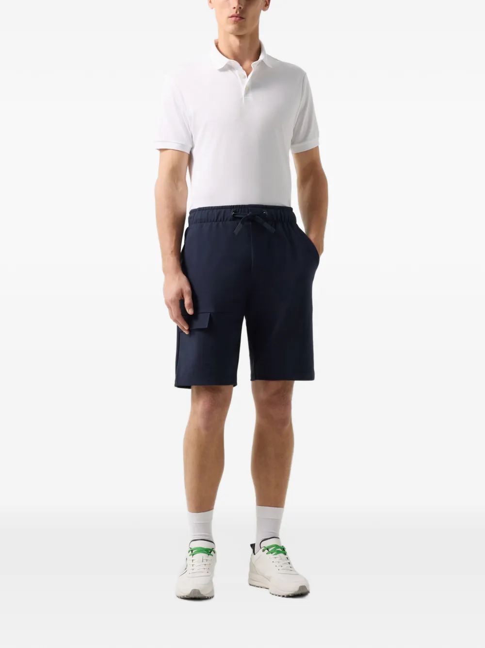 BOGNER Denny cargo track shorts Blauw