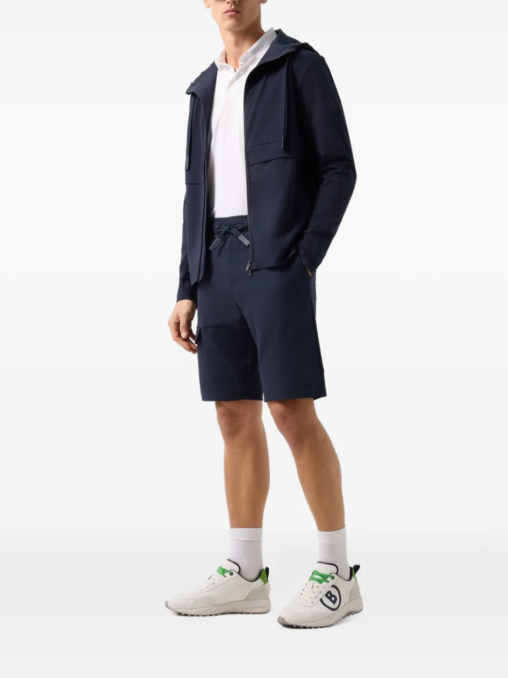BOGNER Denny cargo track shorts Blauw